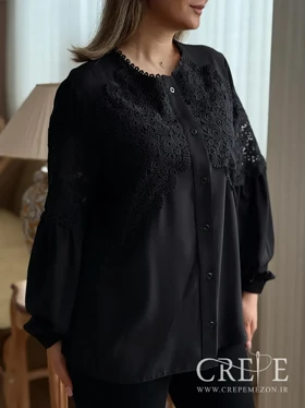 شومیز مجلسی جلو گیپور