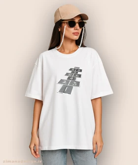 تیشرت لش مردانه و زنانه نوستالژی طرح بازی لی لی