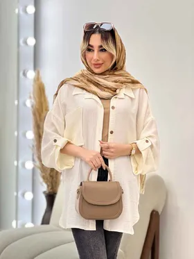 مانتو شومیزی طرح چروک