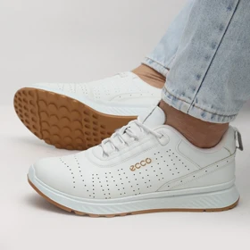 کفش و کتانی اسپرت مردانه و زنانه مدل اکو ECCO رنگ سفیدکد 6543