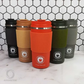 تراول ماگ دور سیلیکونی 500 میلی لیتر