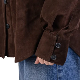 شومیز چرم جیر زنانه