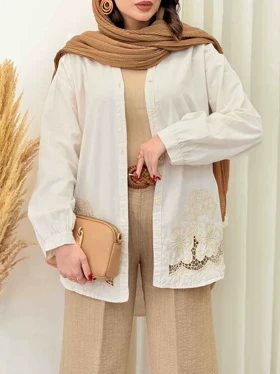مانتو گلدوزی پرین