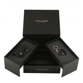 ست هدیه زنانه چرم یلسان مدل هیوار کد 130-DLN-DIL-MRV (مشکی)