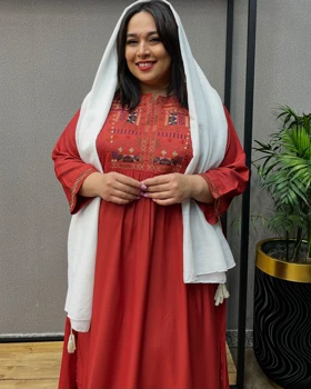 پیراهن ساحلی سوزن دوزی بلوچی