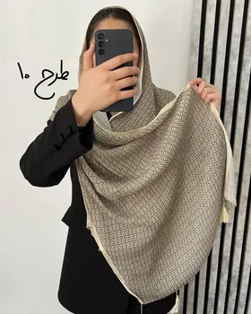 شال پلیسه برشکا طرحدار وارداتی 4062