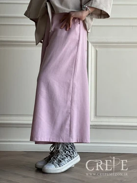 دامن شلواری لینن