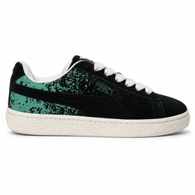 کفش کتانی پوما مدل Suede XL مشکی سبز کد 295427