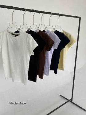 تیشرت مایندز ساده - 452 - Mindies