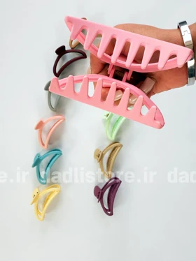 کلیپس مو شمعی حلال کوچک