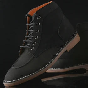 نیم بوت مردانه چرم یلسان مدل اریس کد 510-HRSG