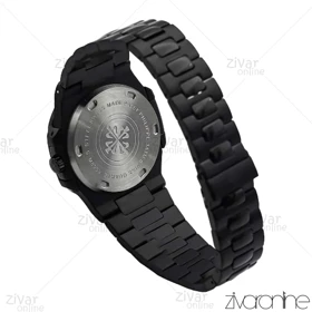 ساعت پتک فیلیپ ناتیلوس مردانه مشکی صفحه مهندسی 106059