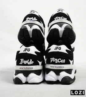 کفش کتانی مردانه و زنانه مشکی سفید NEW BALANCE 9060 مدل 2155