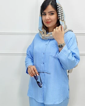شومیز و شلوار شانتون