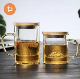 لیوان دمنوش در دو سایز