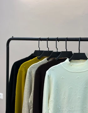 بلوز بافت گپ وارداتی مرواریدی 60