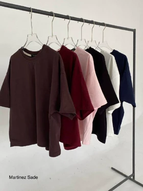 تیشرت مارتینز ساده - 498 - Martines