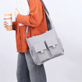 کیف دوشی مرسانا MERSANA (طوسی روشن)