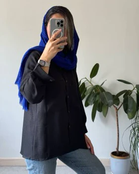 مانتو مشکی یسنا