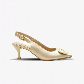 کفش مجلسی زنانه پاشنه‌دار 5 سانت مدل 400923 _ sandal valentino
