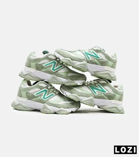 کفش کتانی زنانه سبز سفید NEW BALANCE 9060