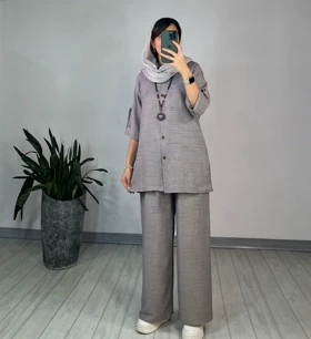 ست مانتو و شلوار ویشگاه