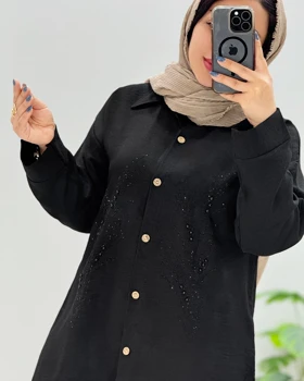 شومیز مانتویی درتا