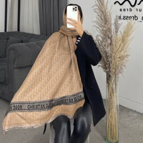شال DIOR موهر