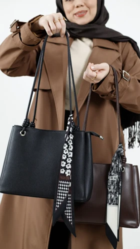 کیف دوشی دستمال دار پارمیس