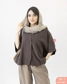 شومیز سیلک حایدا 7501