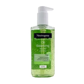 ژل شستشو صورت پوست چرب نوتروژینا سبز Neutrogena Oil Balancing Facial Wash