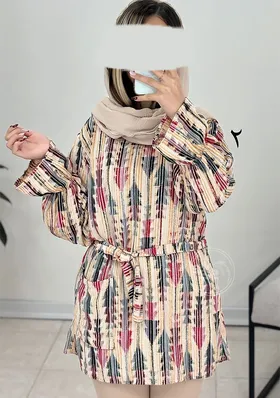 تونیک مانتویی کاج