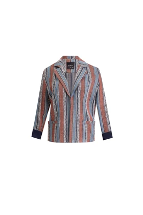 کت لینن ژاکارد - 2130