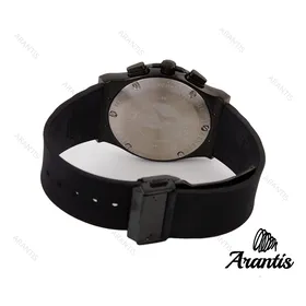 ساعت مردانه هابلوت سه موتوره مشکی ایندکس نقره ای m-6865