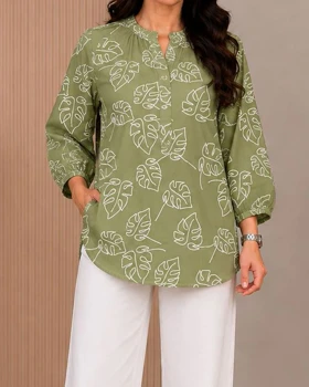 شومیز زنانه کجرا میخک 7633 (سبز)