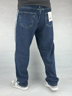 شلوار بگ فیت مردانه آبی 149