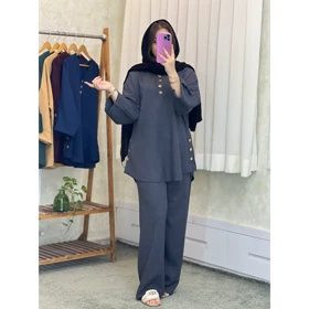 تونیک و شلوار صدف