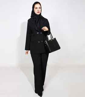 کت شلوار چهار دگمه زنانه کد 1102