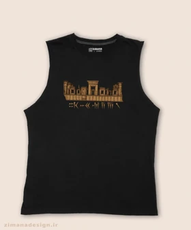 تاپ مردانه و زنانه اصیل ایرانی طرح تخت جمشید کد 1009