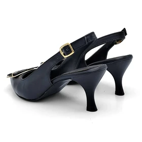 کفش مجلسی زنانه پاشنه‌دار 5 سانت مدل 400944 _ sandal valentino