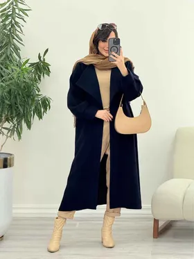 پالتو فوتر بلند آستین پیله