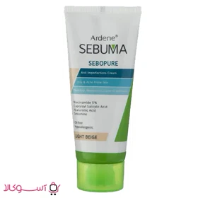 کرم ضد جوش رنگی آردن سبوما مدل sebopure حجم 30 میل