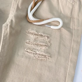 بلوز توکرکی و شلوار کتان 2تا4.5سال