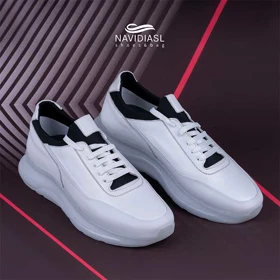 کفش مردانه اسپرت طبی چرم کد 6003002