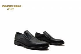 کفش رسمی مجلسی مردانه مدل برت چرم طبیعیsi795