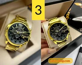 ساعت دیزل شاخدار مردانه طرح کرنوگراف