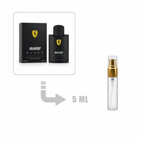 دکانت عطر ادکلن اسکودریا فراری بلک مردانه 5 میل اصلی Scuderia Ferrari Black Eau de Toilette Decant 5ml
