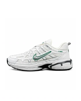 کتانی مردانه مدل رانینگ نایک P6000 سفید سبز NIKE