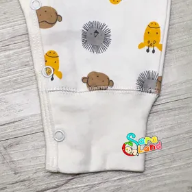 سرهمی کودک بی بی گپ اورجینال baby gap طرح حیوانات