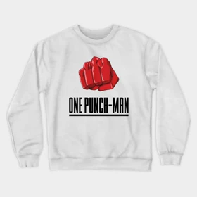 دورس مرد تک مشتی دورس One Punch Man طرح The one punch Crewneck